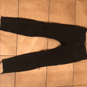 Madewell Black Sea skinny jeans